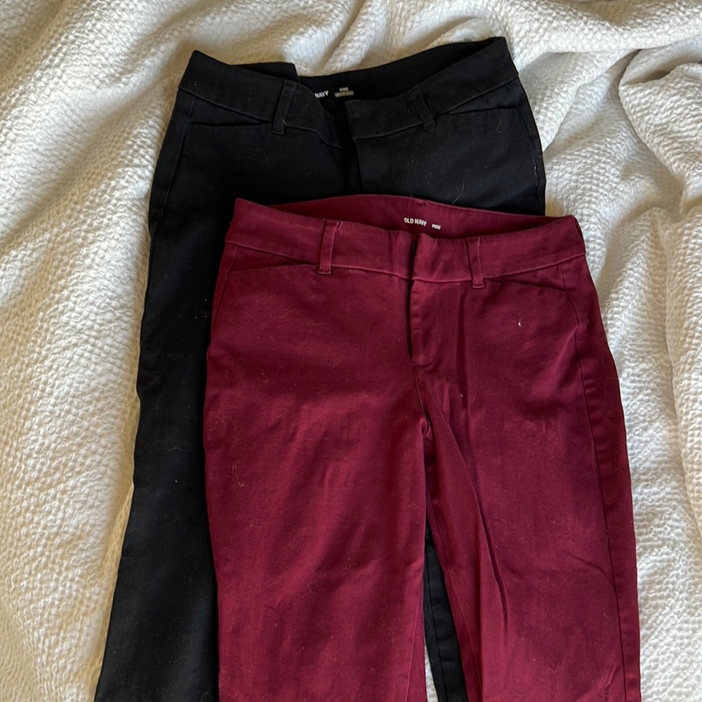 2 Pairs Bundle - Old Navy Pixie Pants - image 1